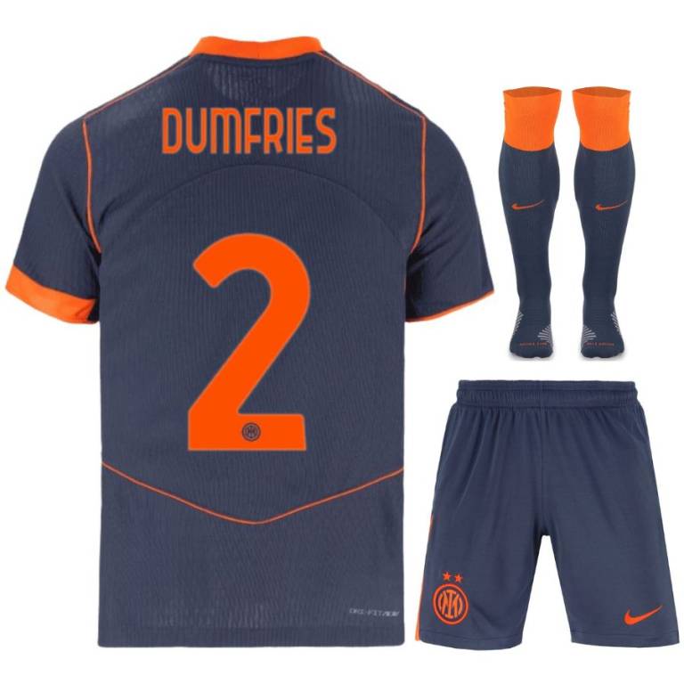 Inter Milan-derde shirtset voor kinderen 2025/26