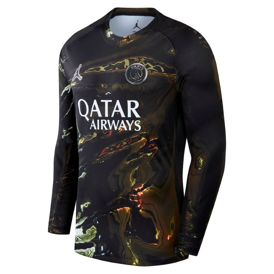 Paris Saint-Germain – Maglia della collezione Notte – 2025/26 – Uomo – Manica lunga – 2 stelle – Edizione doppia vincitrice