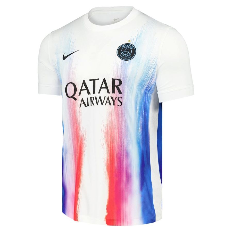 Paris Saint-Germain – Aufwärmtrikot – 2025/26 – Herren – Champions-League-Edition – Weiß