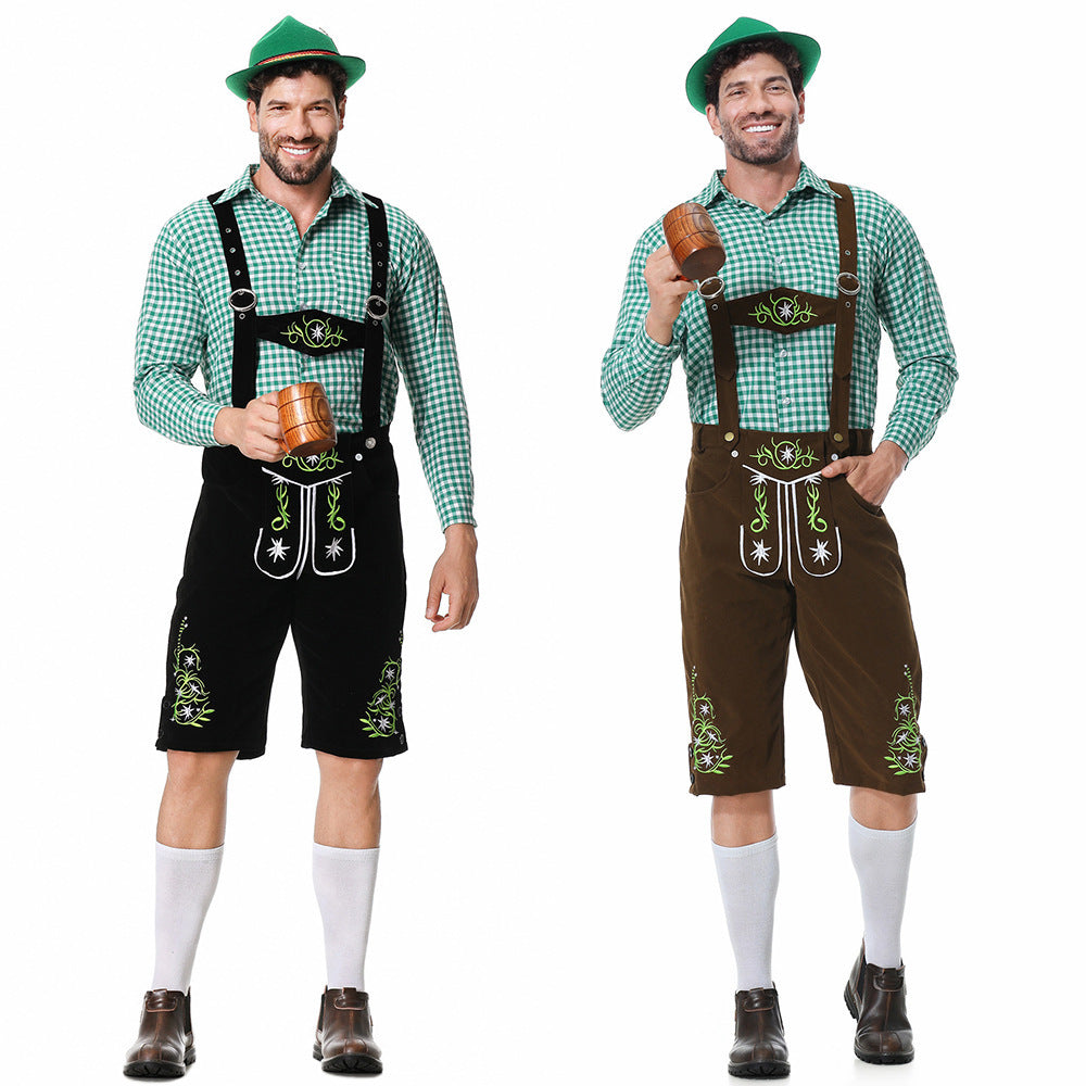 Trachtenhose für Herren mit kunstvoller Stickerei