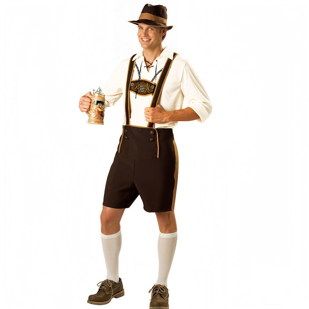 Trachtenkurzanzug für Herren mit Knöpfen