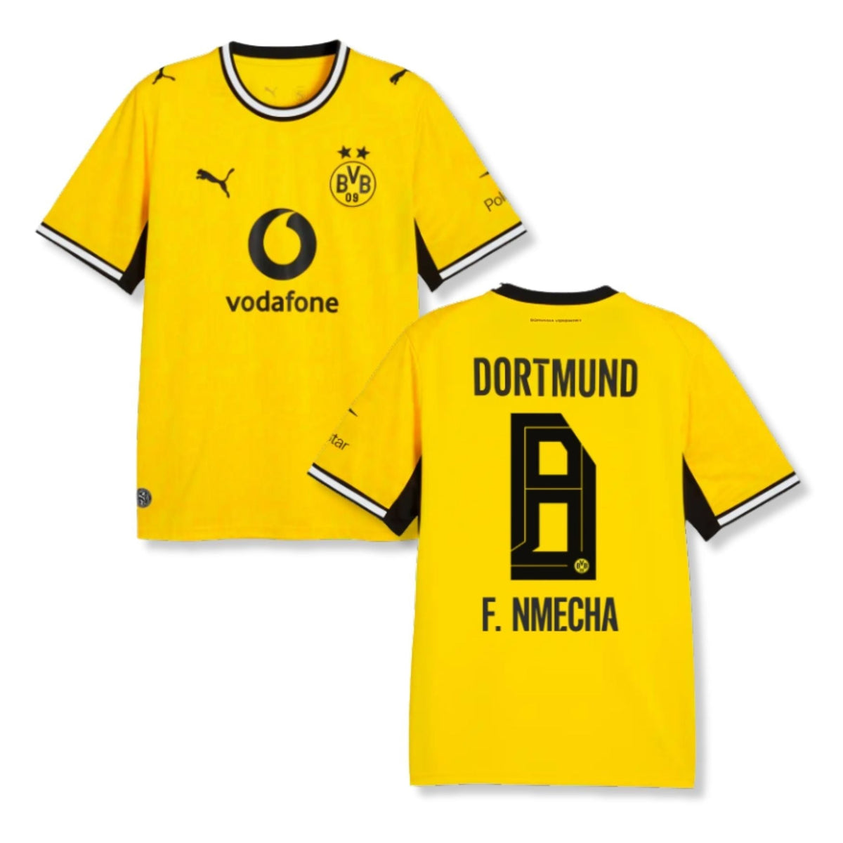 BVB BORUSSIA DORTMUND 2026/27 Maillot domicile homme – F. NMECHA 8