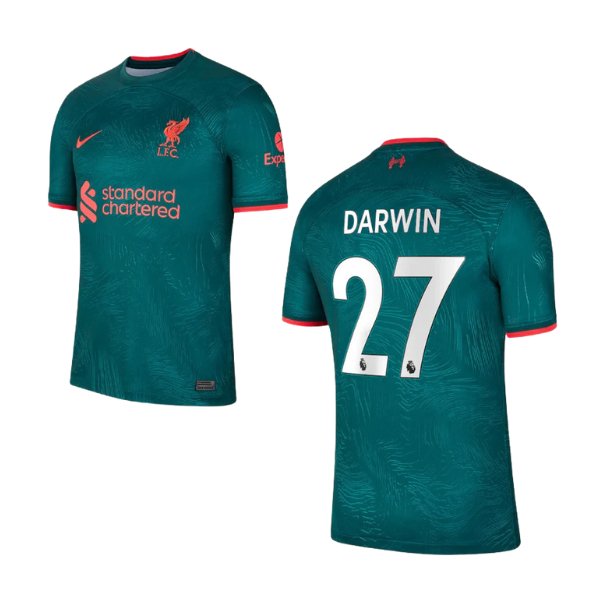 LFC FC LIVERPOOL 2022/23 derde shirt kinderen – DARWIN 27