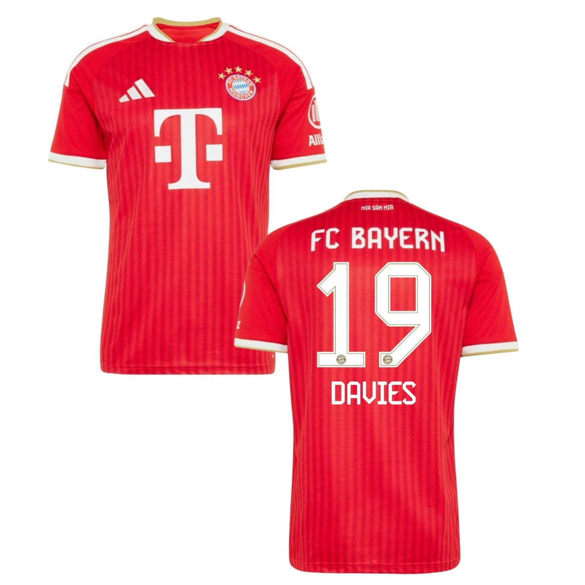 FCB FC BAYERN MÜNCHEN 2026/27 Maillot domicile enfant – DAVIES 19