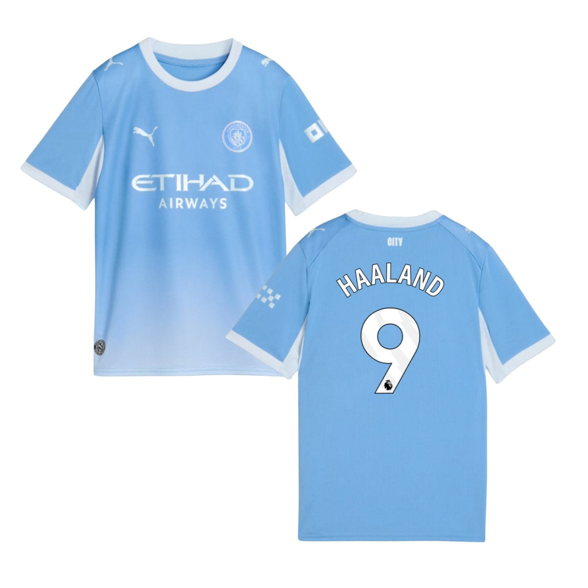 Maillot domicile homme MCFC MANCHESTER CITY 2026/27 – Version joueur – HAALAND 9
