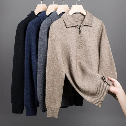 Highlands Classic Woll-Zip-Pullover