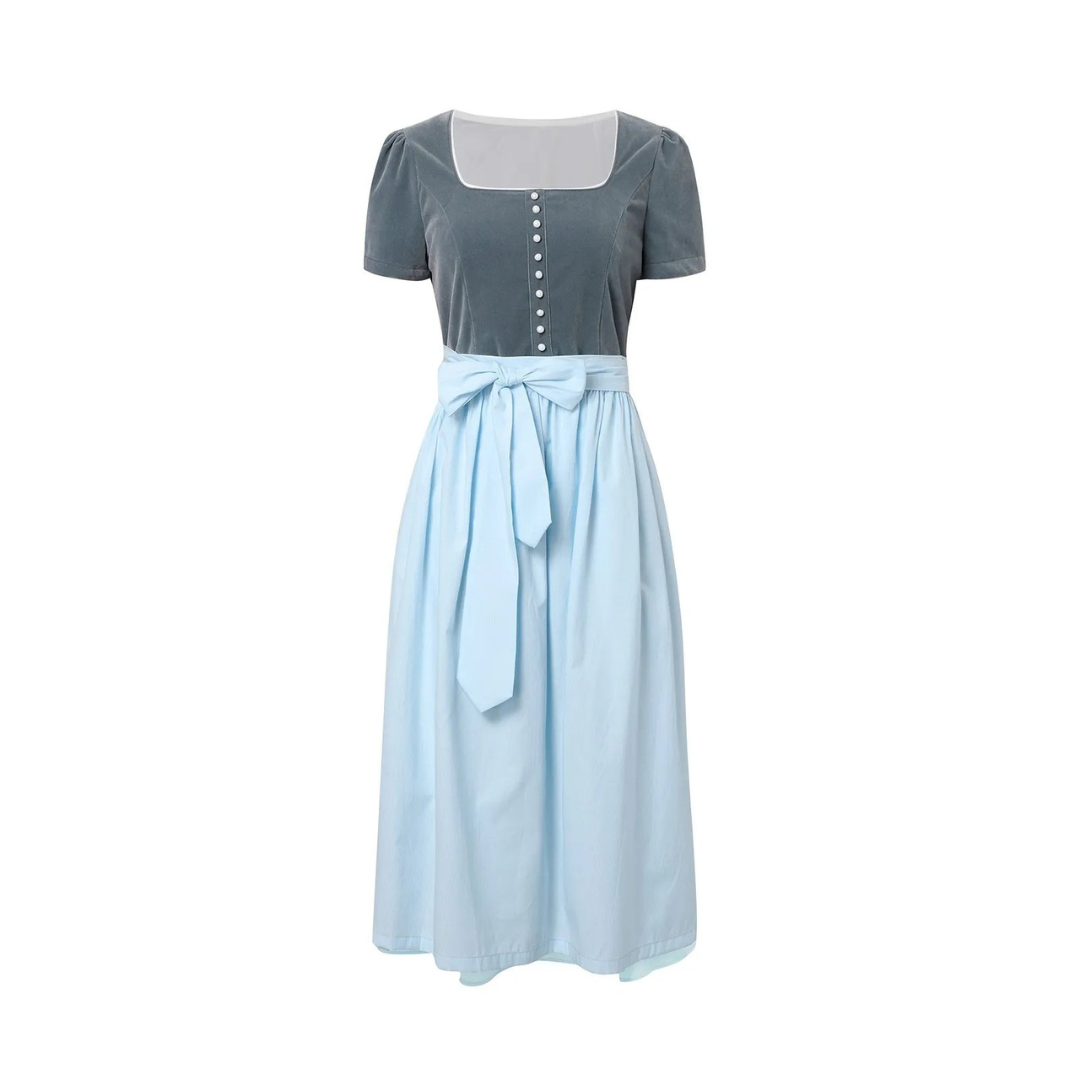 Dirndl für Damen mit knielangem Rock