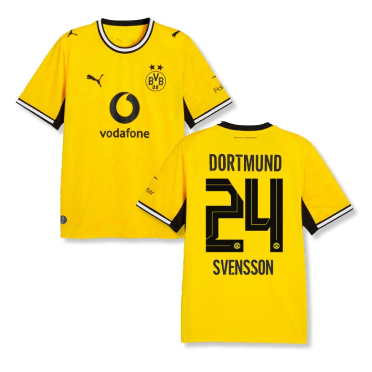 BVB BORUSSIA DORTMUND 2026/27 Home Jersey Kids' – SVENSSON 24