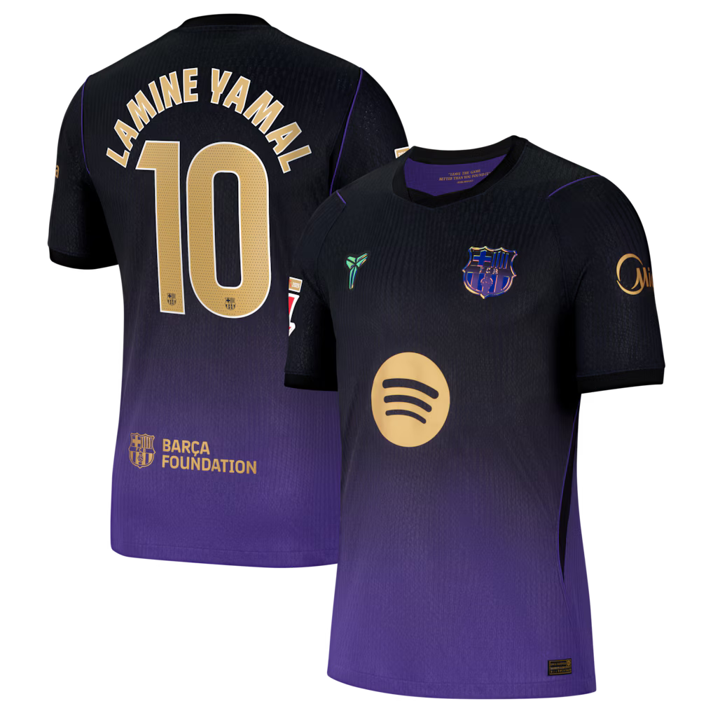 Camiseta de jugador visitante del Barcelona 2026/27, Yamal 10