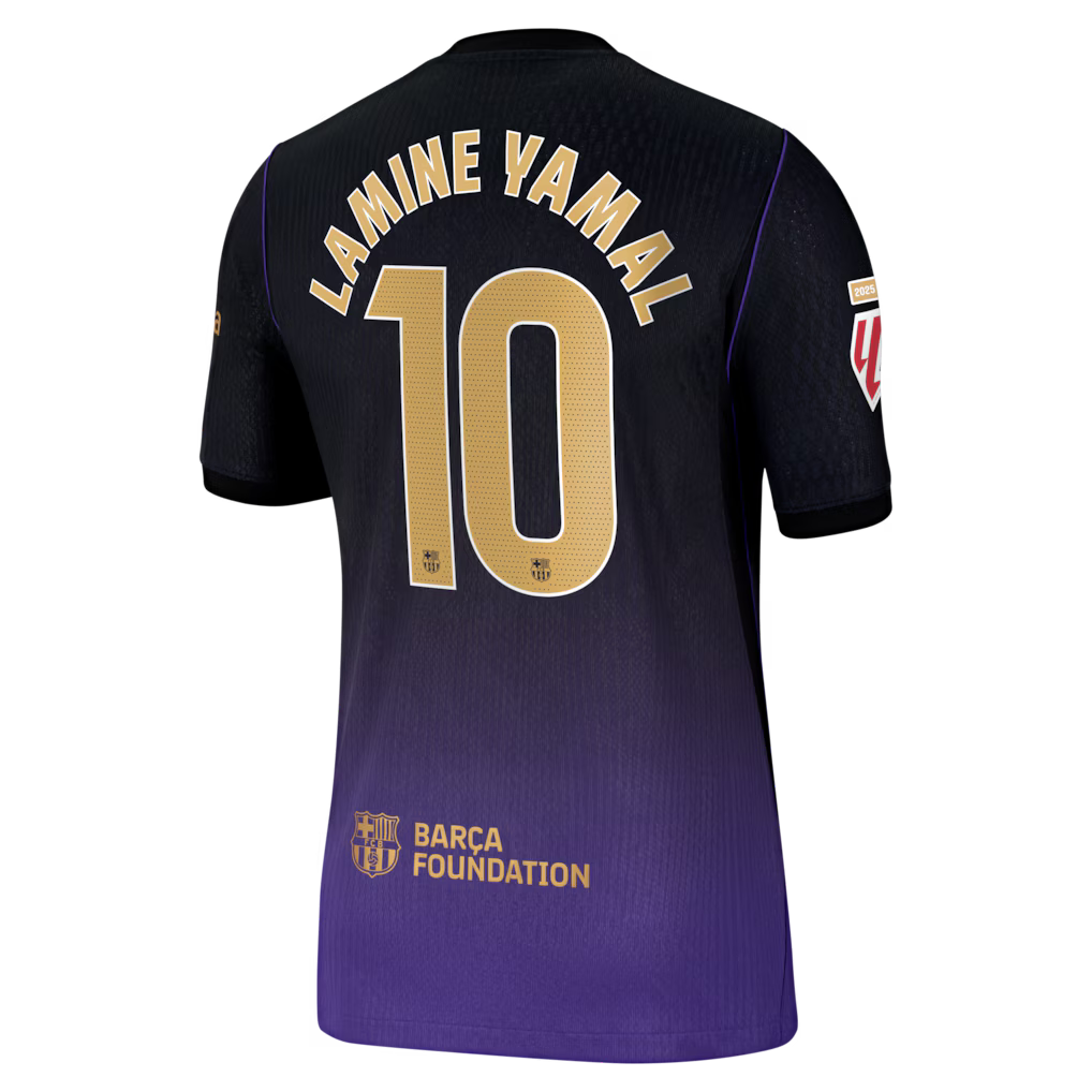 Camiseta de jugador visitante del Barcelona 2026/27, Yamal 10