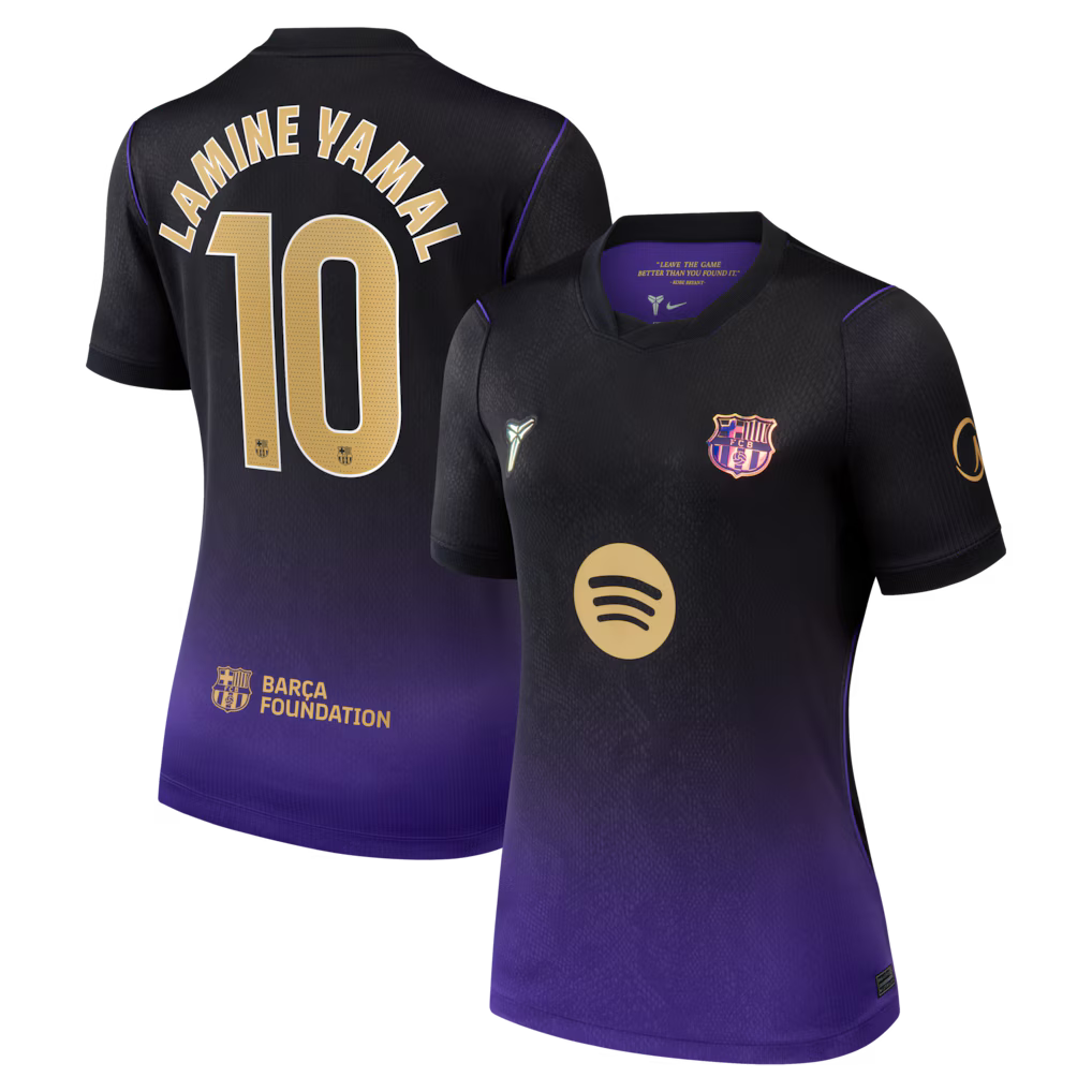 Maillot femme extérieur de Barcelone 26/27 Yamal 10