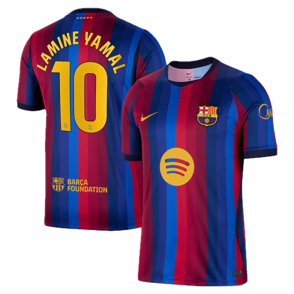 Barcelona 2026/27 Yamal 10 thuisshirt voor spelers