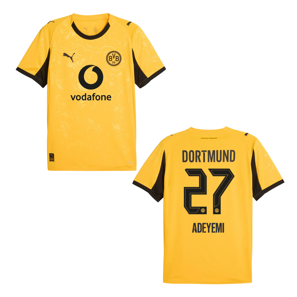 BVB BORUSSIA DORTMUND 2025/26 camiseta de copa para hombre – ADEYEMI 27