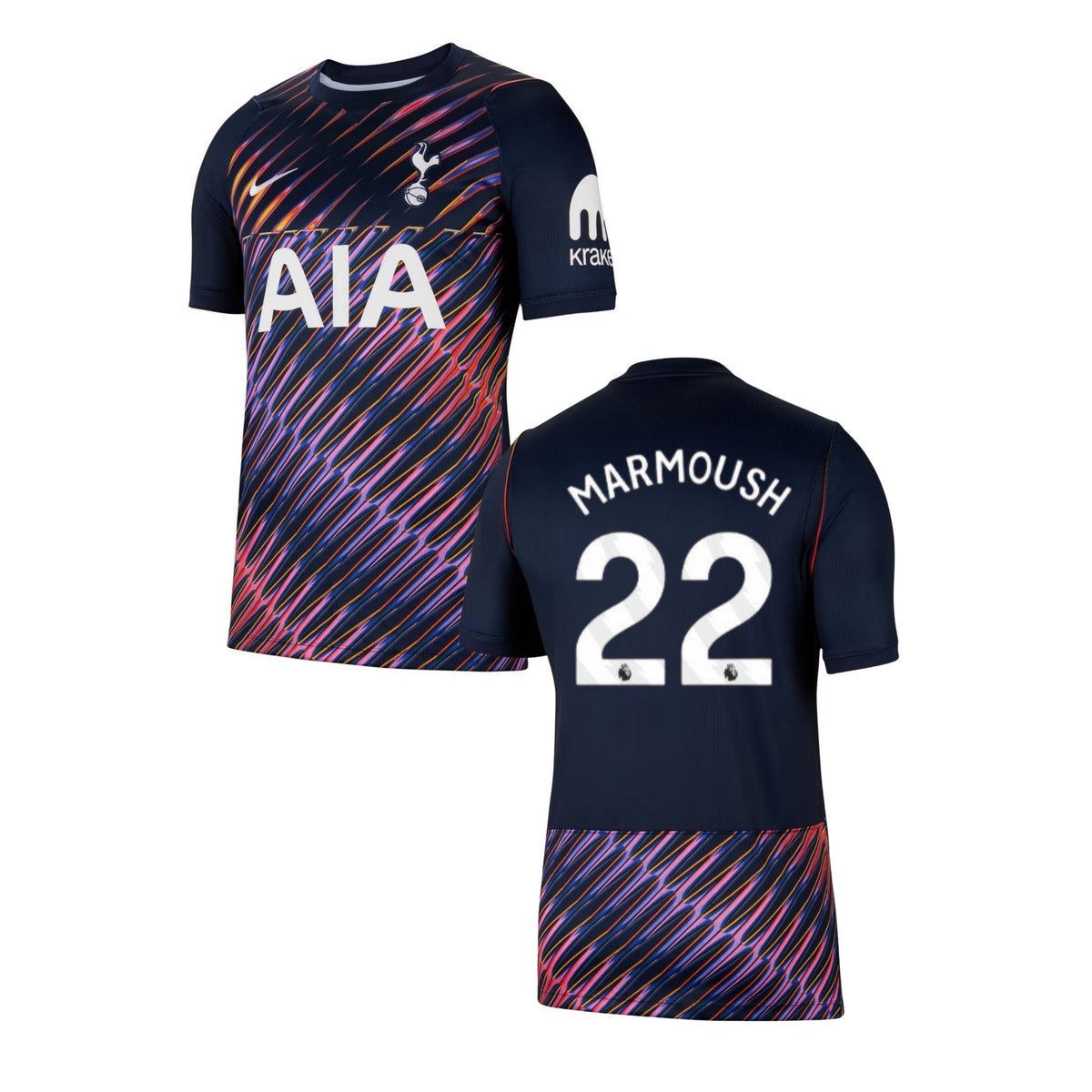 THFC TOTTENHAM HOTSPURS 2026/27 Maglia da trasferta uomo – MARMOUSH 22