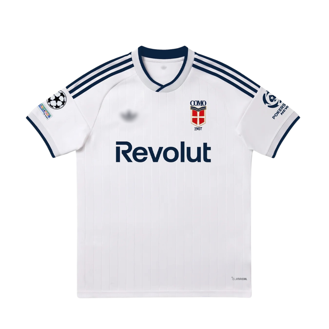 Como 1907 2026/27 (Auswärts) mit Champions-League-Patch