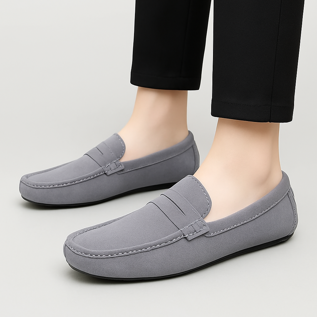 Herren Jersey Slipper – Business Slip-On Schuhe