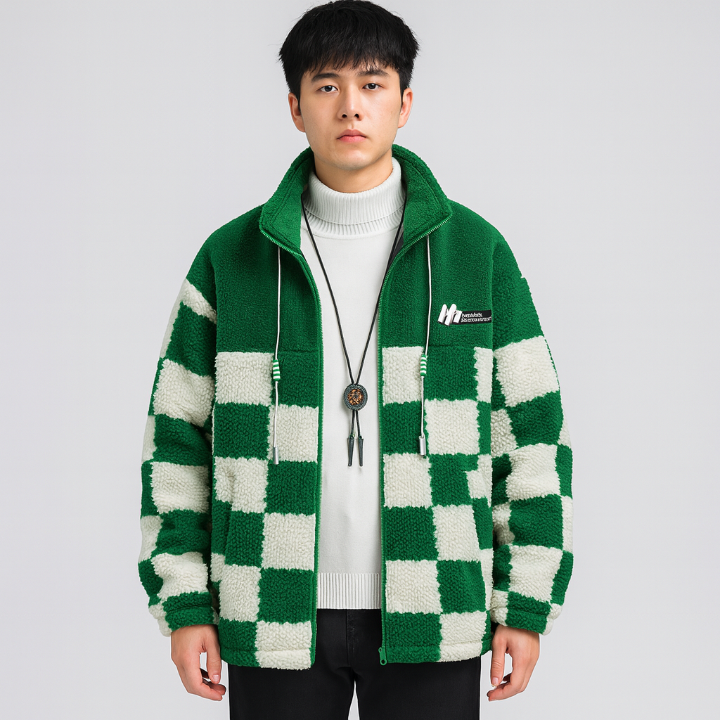 Magnus | Unisex Wintermantel aus Lammwolle mit Fleecefutter