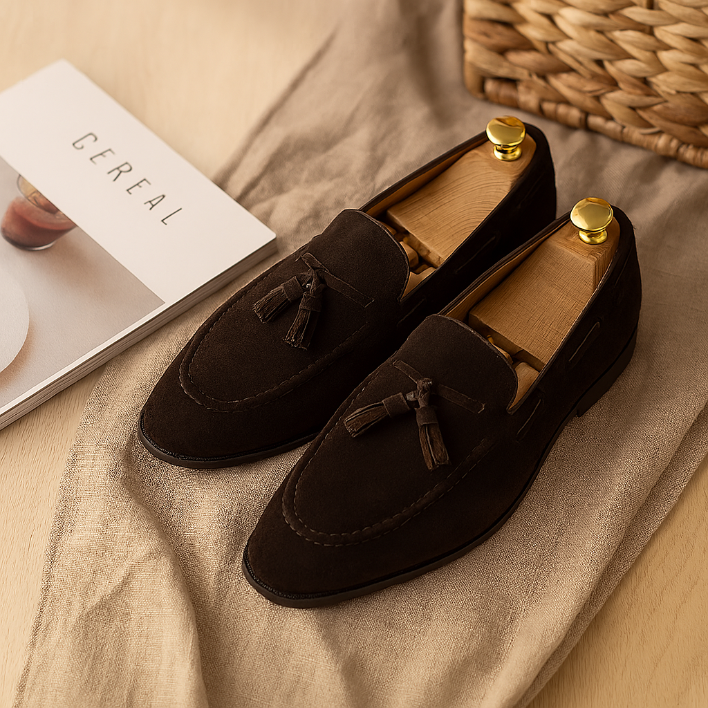Bequeme Herren Slipper – Vielseitiges Schuhwerk für Arbeit & Reisen