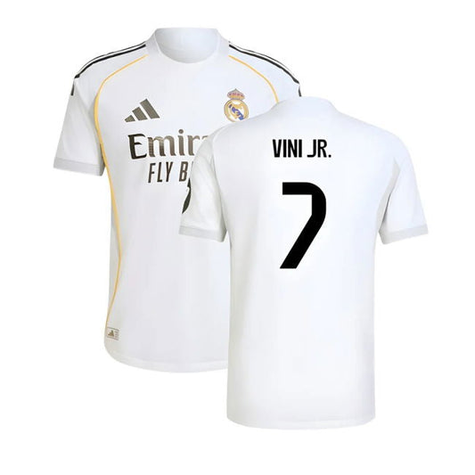 Real Madrid 2025/26 Vini home jersey