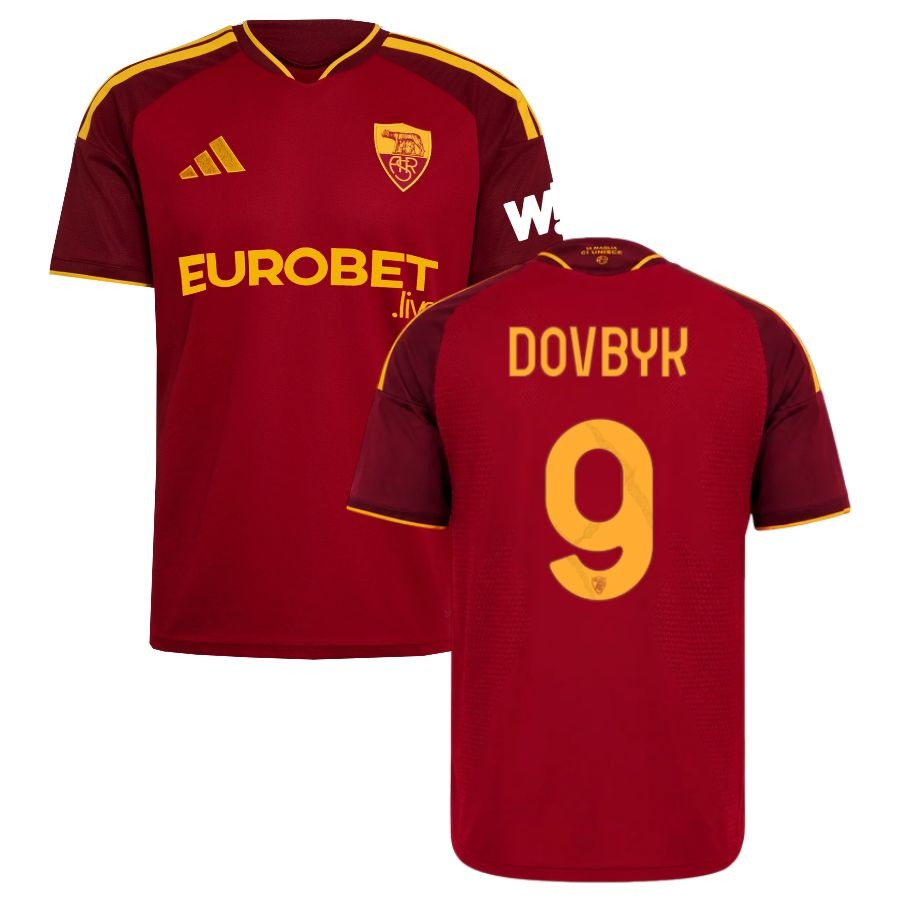 AS Roma Dovbyk Men's Home Jersey 2026/27
