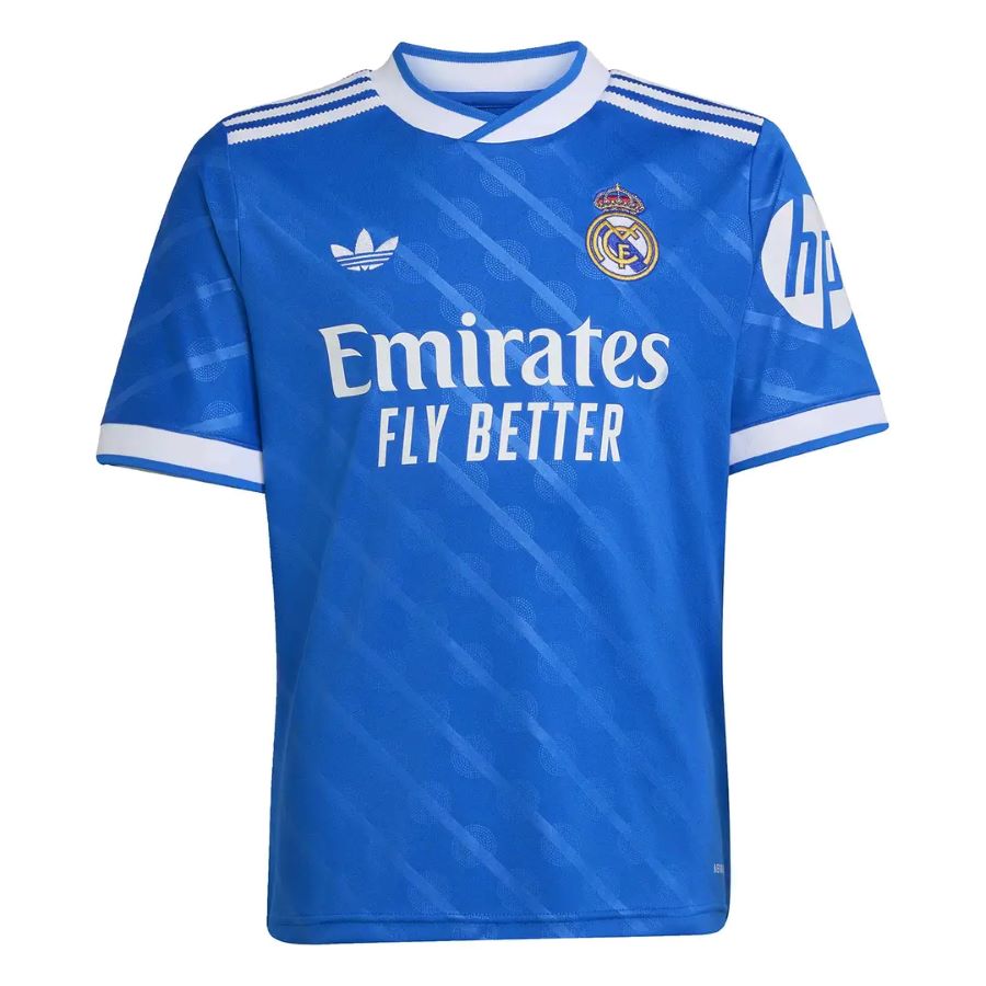 Completo terza maglia Real Madrid per bambini 2025/26 – blu