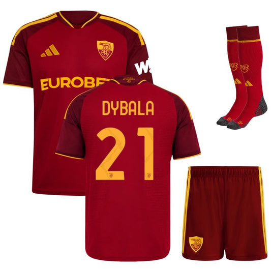 Ensemble maillot domicile Dybala enfant de l’AS Rome 2026/27