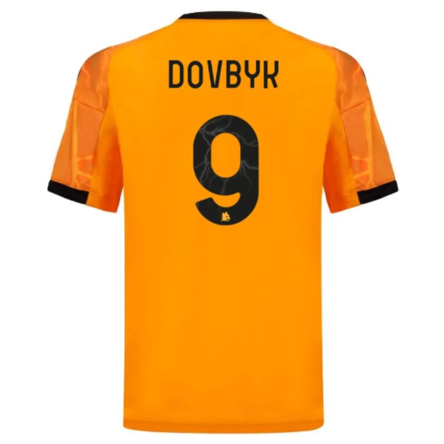 Completo maglia da trasferta AS Roma Dovbyk per bambini 2025/26