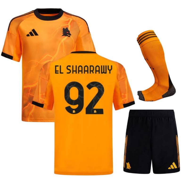 Ensemble maillot extérieur enfant de l’AS Rome 2025/26
