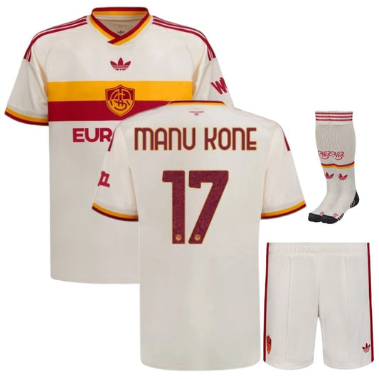 Tenue extérieure de l’AS Rome Manu Kone pour enfant 2026/27