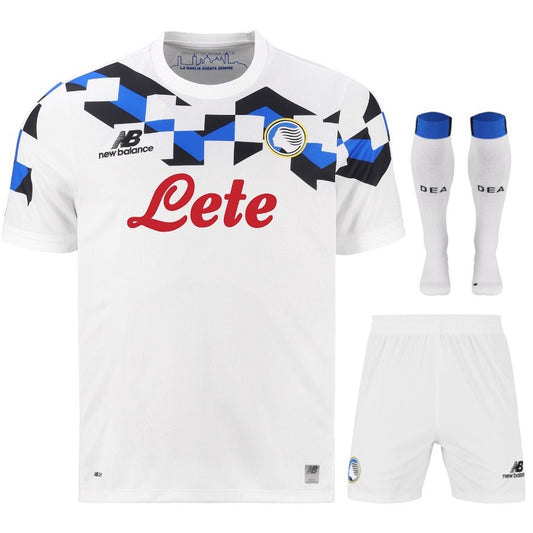 Atalanta Away Jersey Set for Kids 2026/27