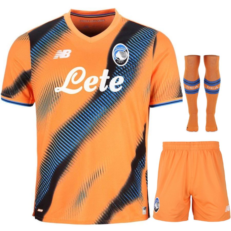 Ensemble troisième maillot enfant de l’Atalanta 2025/26