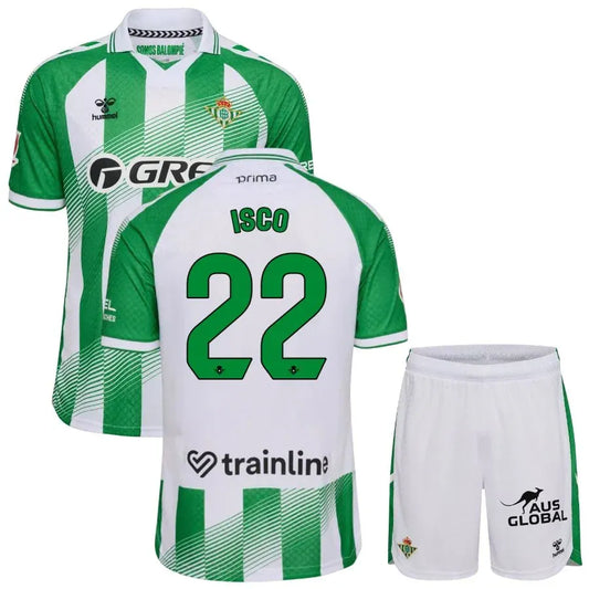 Betis Sevilla Home Shirt Set Isco for Kids 2026/27