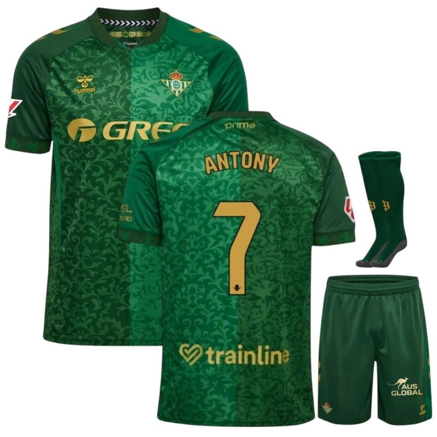 Ensemble maillot extérieur du Betis Séville Antony pour enfant 2026/27