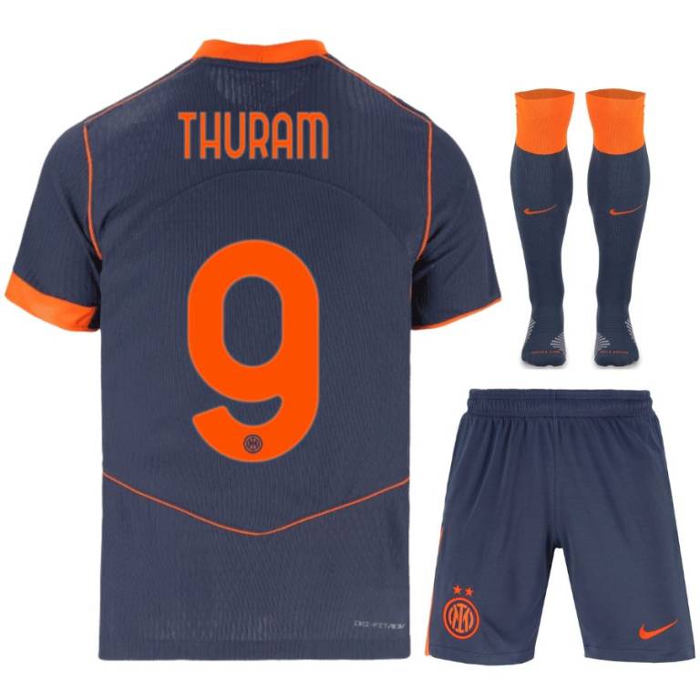 Inter Milan-derde shirtset voor kinderen 2025/26