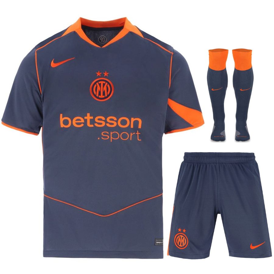 Inter Milan-derde shirtset voor kinderen 2025/26
