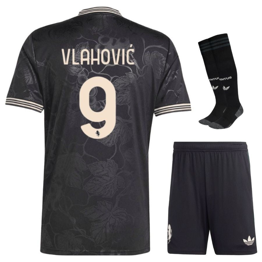 Ensemble maillot third Juventus Vlahovic pour enfant 2025/26