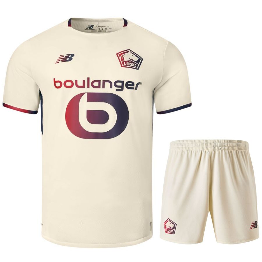 LOSC Lille – Conjunto de camiseta visitante – 2025/26 – Niño