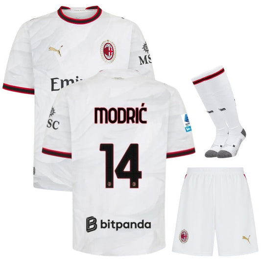 AC Mailand Auswärts-Trikotset Modric für Kinder 2026/27
