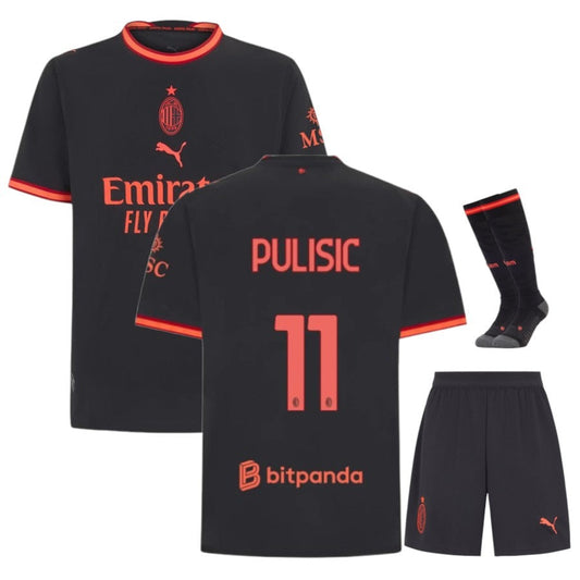 AC Mailand Third-Trikotset Pulisic für Kinder 2026/27