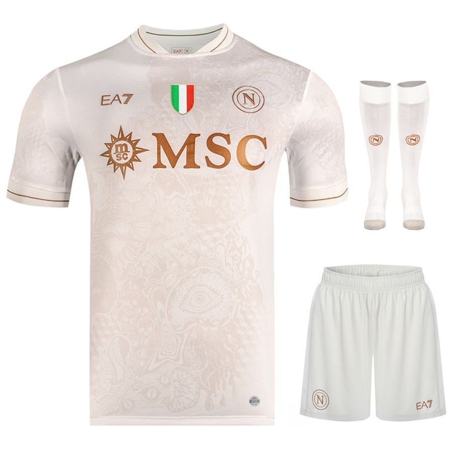 Completo da trasferta SSC Napoli per bambino 2025/26