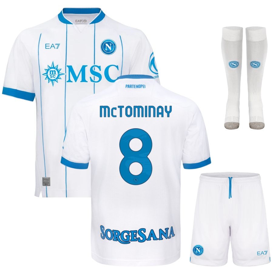 Completo maglia away SSC Napoli McTominay da bambino 2026/27