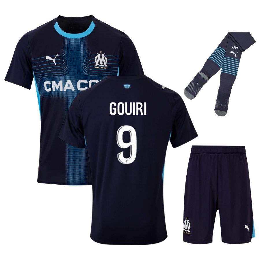Olympique Marseille – Uitshirtset – 2025/26 – Kinderen