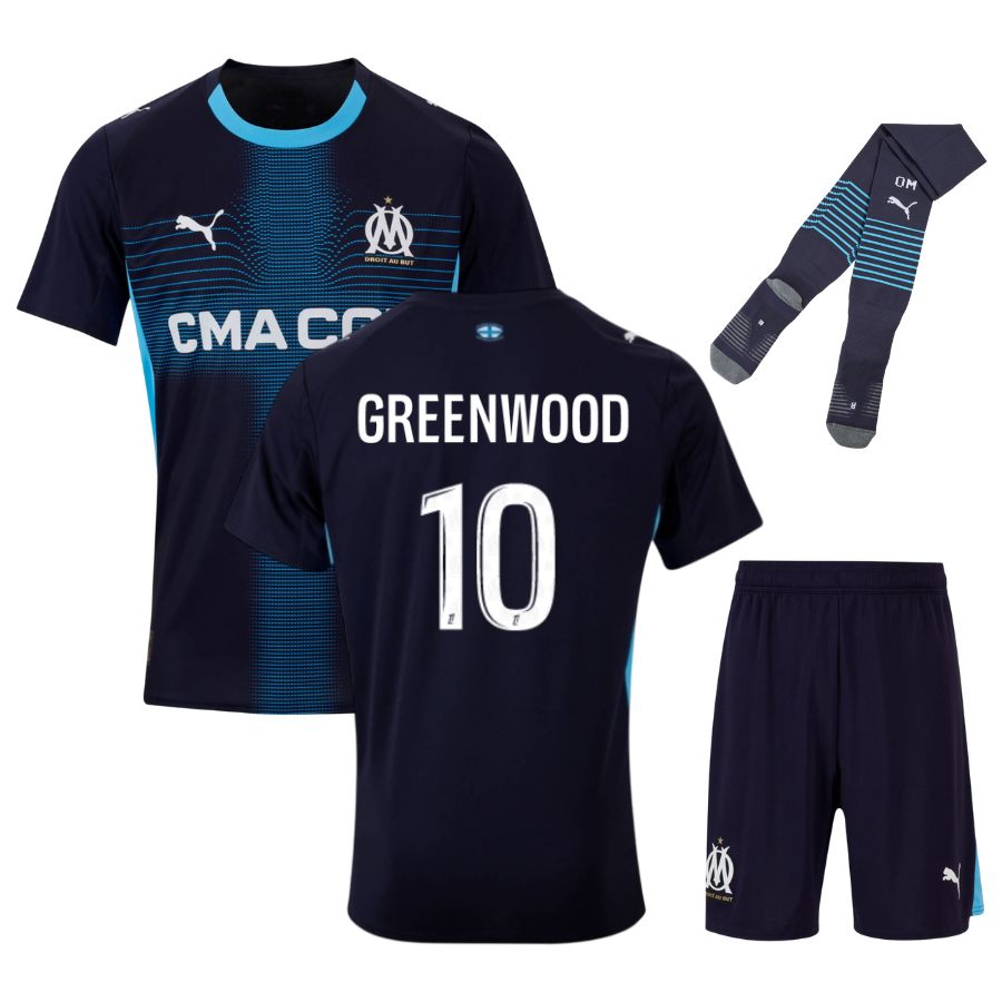 Olympique Marseille – Uitshirtset – 2025/26 – Kinderen