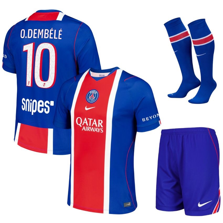 Paris Saint-Germain – Conjunto de camiseta local – 2026/27 – Niño – Dembélé