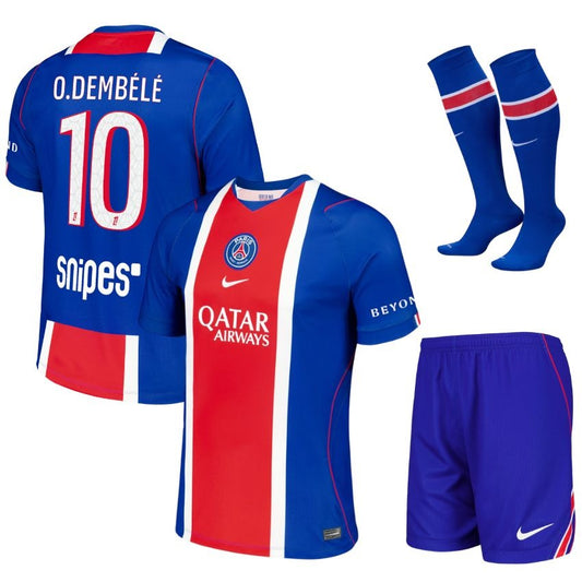 Paris Saint-Germain – Home Shirt Set – 2026/27 – Kids' – Dembélé