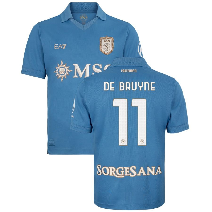 Maglia da casa SSC Napoli De Bruyne da uomo 2026/27