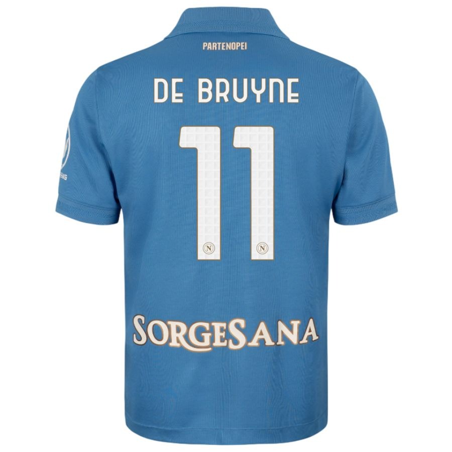 Completo maglia da casa SSC Napoli De Bruyne per bambini 2026/27