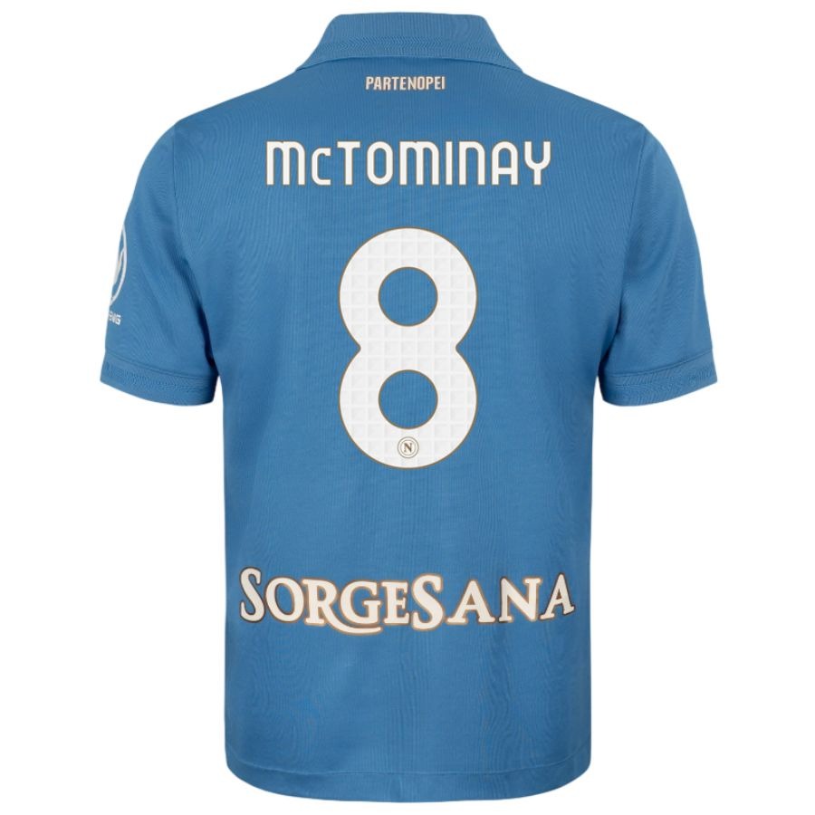 Conjunto de camiseta local del SSC Nápoles McTominay para niño 2026/27