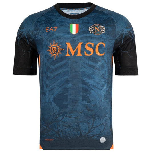 SSC Napoli Jersey for Men 2025/26 – Halloween Edition, Dark Blue