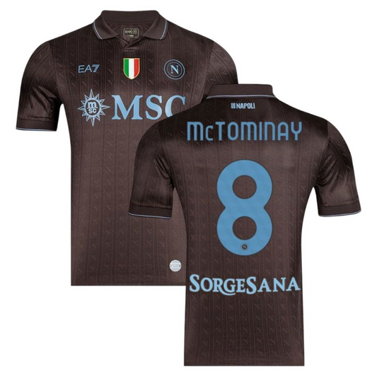 SSC Napoli Third McTominay Jersey for Men 2025/26